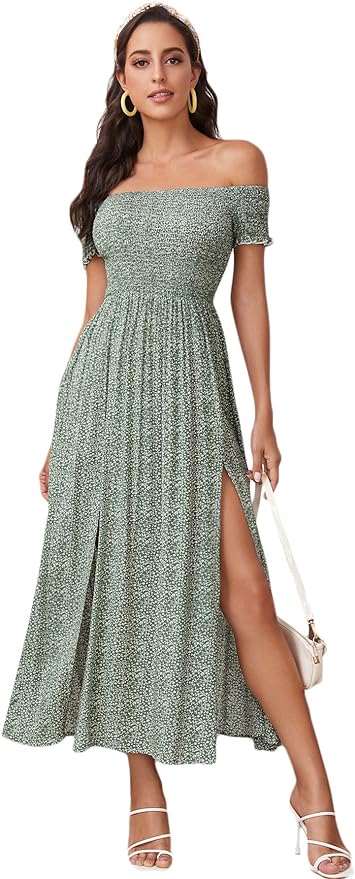 Floerns Women’s Boho Floral Maxi Dress