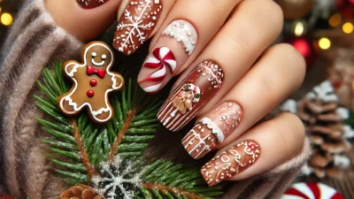 gingerbread nails